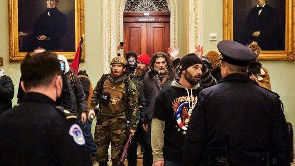 Pro-Trump Protesters at Capitol - US