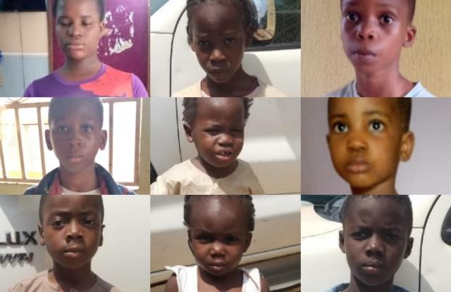 Anambra police release photos of stolen children for identification