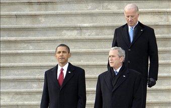 Former US presidents slam storming of Congress by Trump supporters
