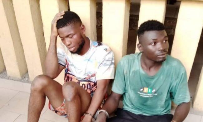 Lagos police arrest two robbery suspects