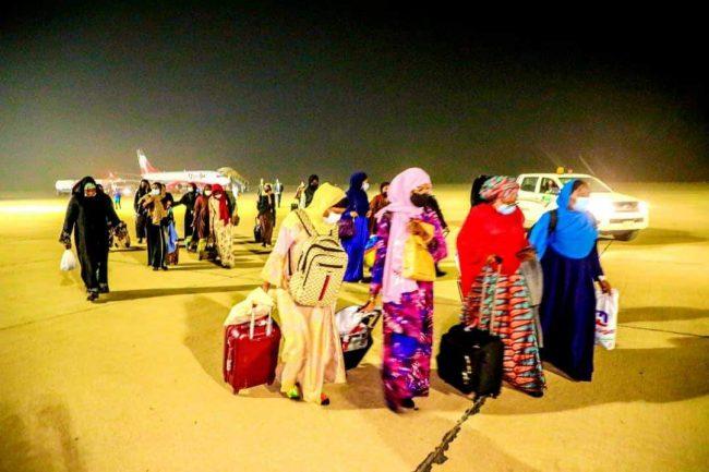 Photos of Kano's 47 female medical doctors returning from Sudan