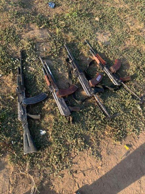Troops recover weapons from Kachalla's bandit group