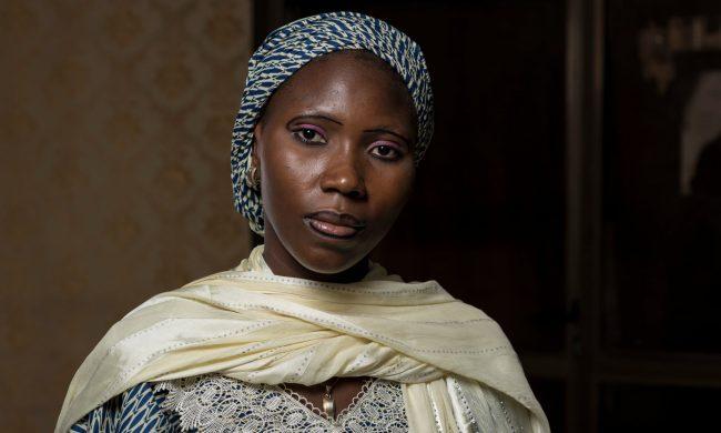 Naomi Adamu, the Chibok student who led resistance among the women to their Boko Haram captors. Photograph: Mohammed Bukar
