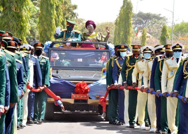 DHQ holds pull-out parade for ex-CDS General Olonisakin