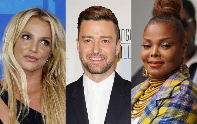 Timberlake, Britney Spears and Janet Jackson