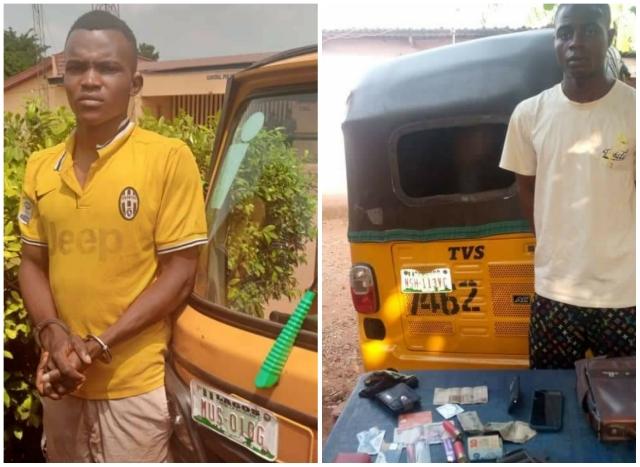Police nab two robbery suspects for snatching phones, women handbags in Awka
