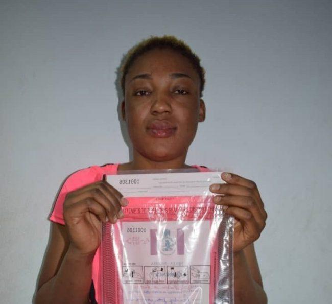 Chadian lady conceals heroin in private part