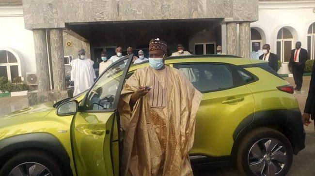 Tambuwal receives first electric car assembled in Nigeria by NADDC