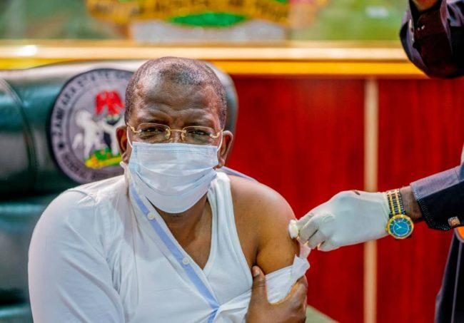Zamfara gov receives first jab of AstraZeneca vaccine