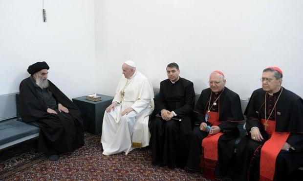 Pope Francis and Ayatollah Sistani