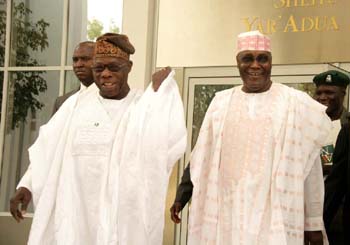 Atiku congratulates Obasanjo at 84