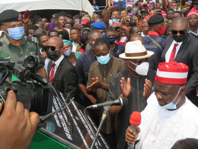 Kwankwaso commissions Rumuogba flyovers in Port Harcourt