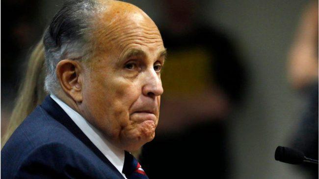 Rudy Giuliani: US investigators raid former Trump lawyer's home