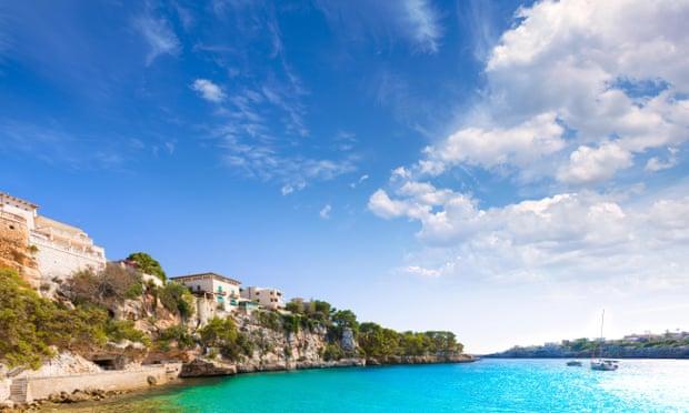 Majorca Porto Cristo beach in Manacor, Mallorca. Police began investigating at the end of January after an outbreak in the town of Manacor. Photograph: Alamy