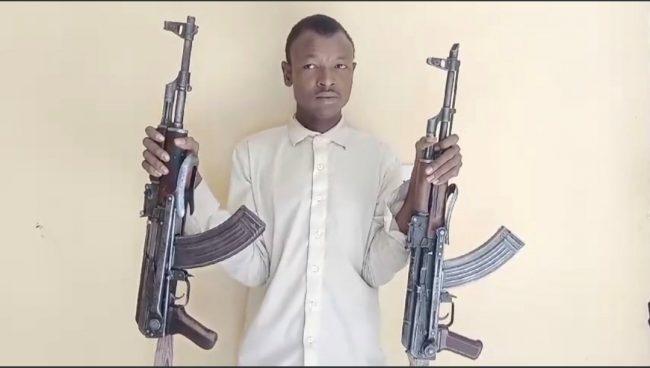 Kano police arrest cattle rustler with two AK47 rifles