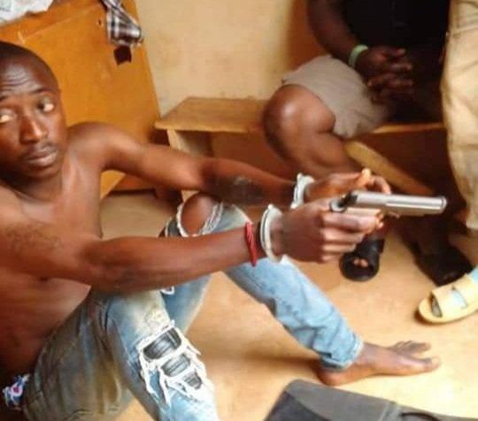 Kaduna police arrest suspected armed robber, recover Beretta pistol