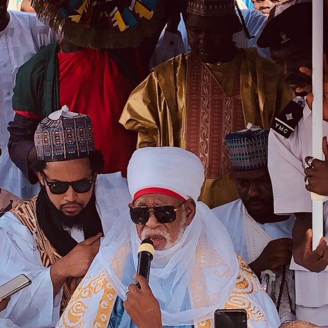 Sheikh Dahiru Bauchi celebrates Eid today (photos)