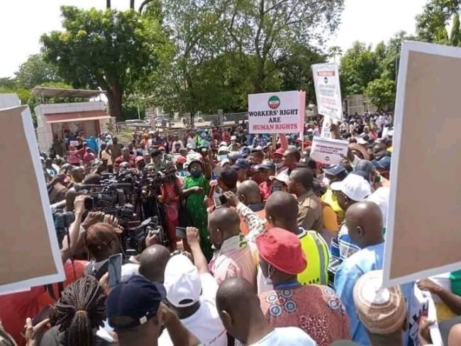 Wabba in Kaduna as labour unions begin mass action over sacked workers