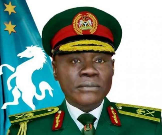 Major General Farouk Yahaya, New Chief of Army Staff