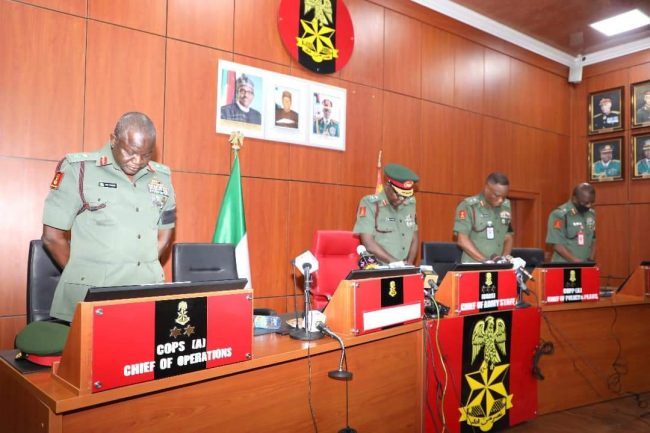 New Army Chief takes command, resumes duty in Abuja