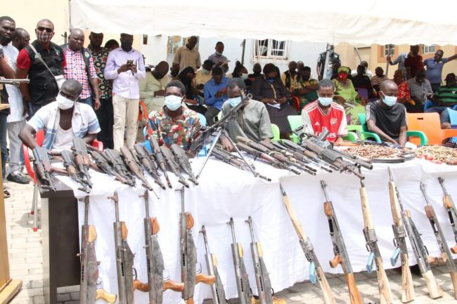 Police arrest 84 suspects over terrorism, banditry, kidnapping, possession of firearms