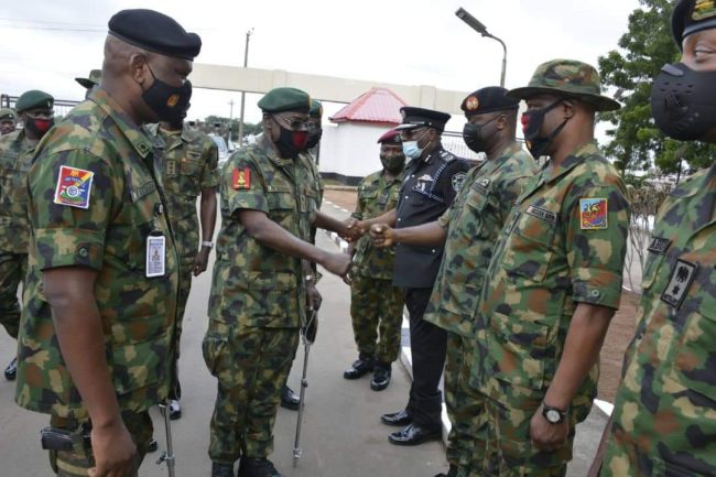 COAS visits Imo, lauds troops' resilience in restoring security