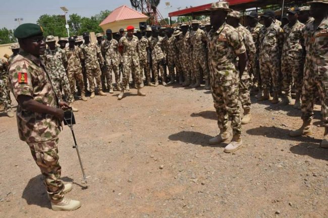 Destroy all Boko Haram enclaves in your location, COAS charges troops in Yobe