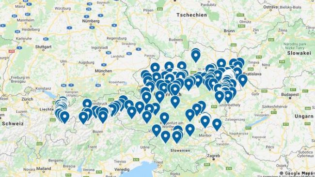 Islam Map Austria