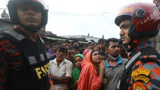 52 people killed in overnight blaze at Bangladesh factory