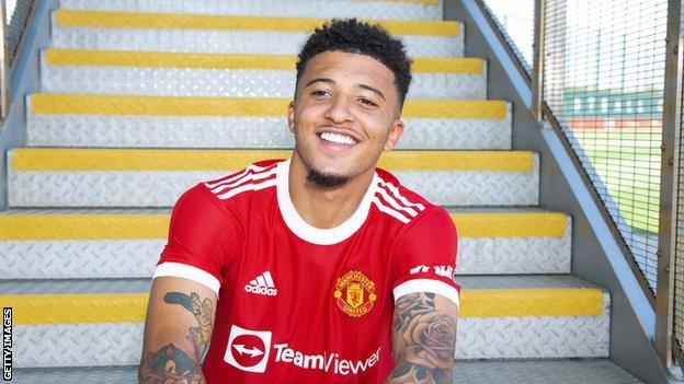 Sancho completes £73m move to Man Utd from Borussia Dortmund