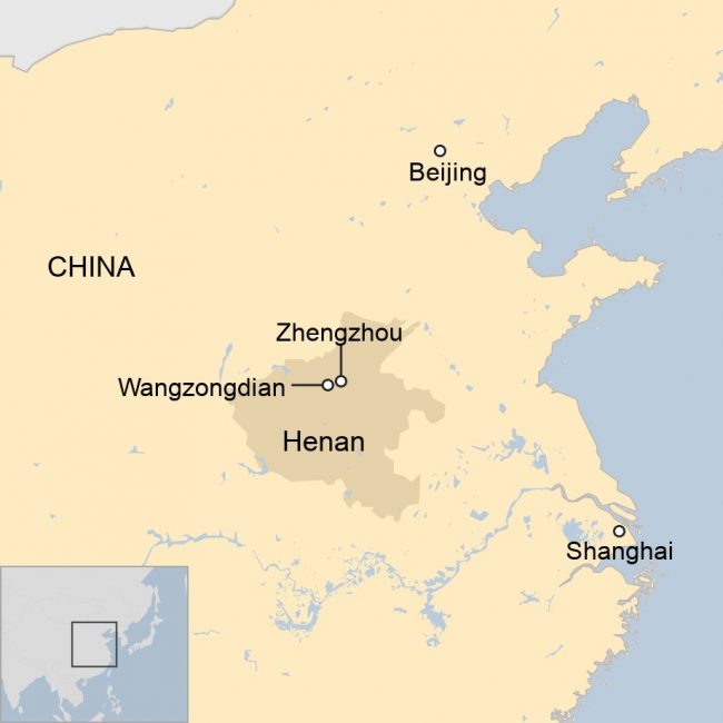 China floods: Mother dies after saving baby from mudslide