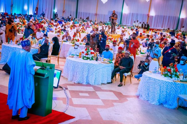 We must do everything in our power to end insecurity, Buhari tells N/Assembly members