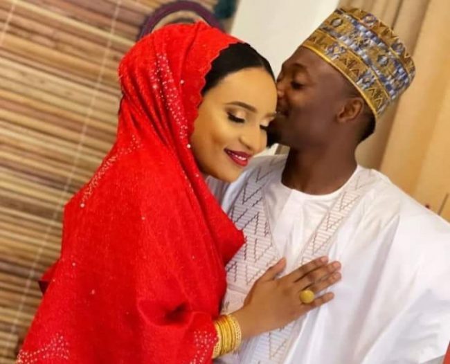 Wedding photos of Ahmed Musa and his new bride