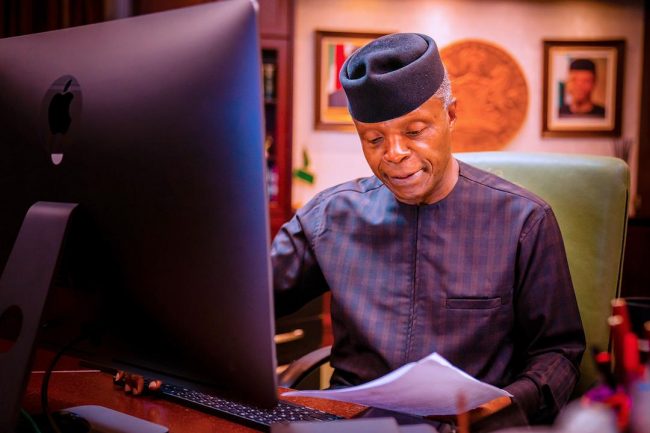 Why leaders must remain calm during crisis - Osinbajo