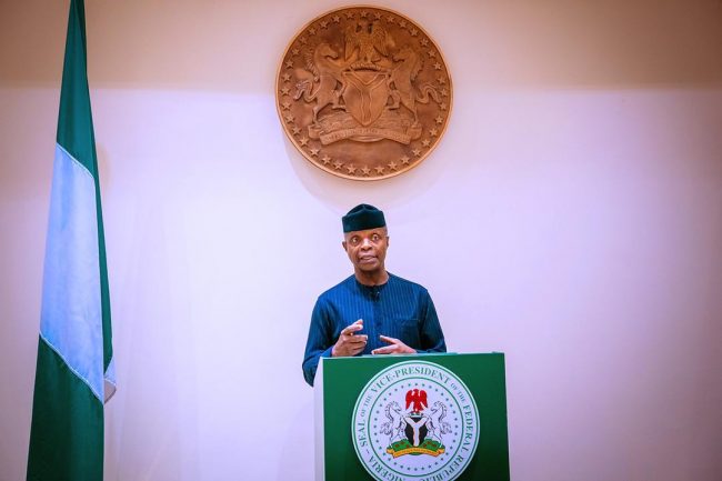 Osinbajo at NBA Lagos Law Week, suggests hybrid approach to legal education