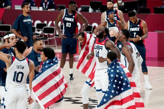 USA beat France 87-82 to claim fourth straight Olympic gold medal