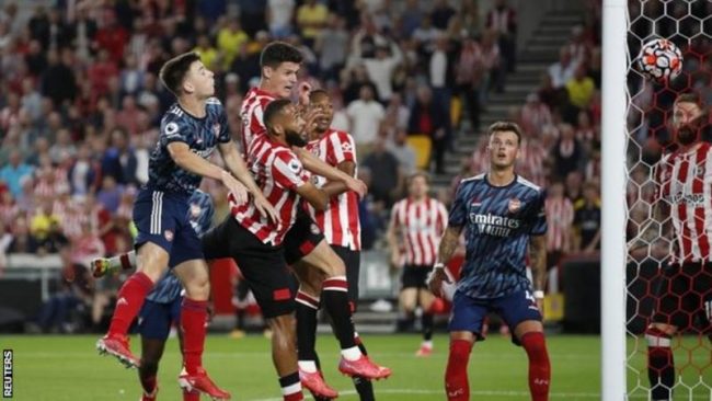 Brentford beat Arsenal 2-0 on opening day