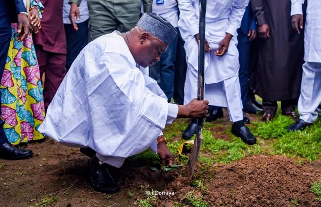 Fintiri launches tree planting campaign to commemorate World Humanitarian Day