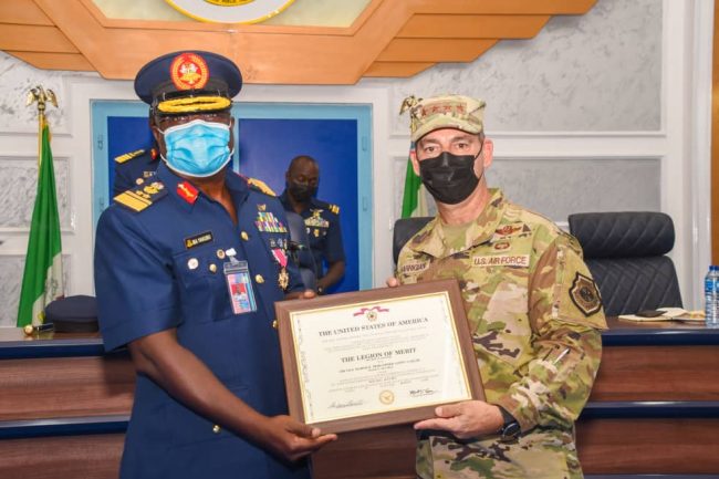 US awards 'The Legion of Merit' to AVM Mohammed Aminu Yakubu