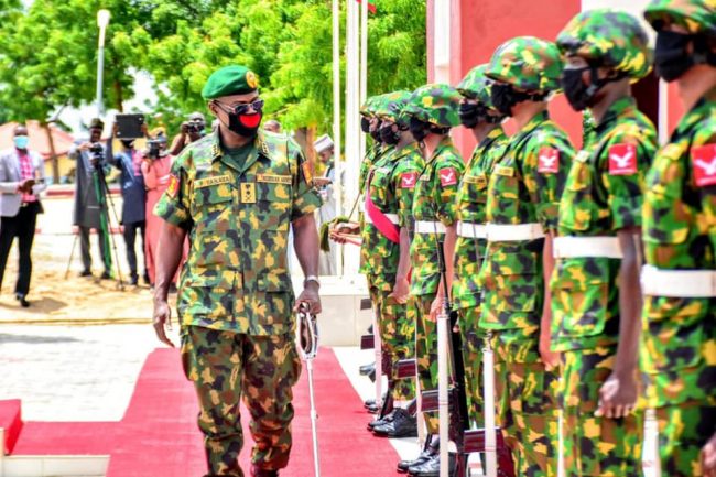 Army chief visits Zamfara, charges troops to intensify operations against bandits