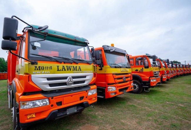 Sanwo-Olu to unveil 102 locally assembled LAWMA trucks today