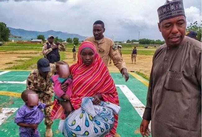 Zulum receives another Chibok schoolgirl