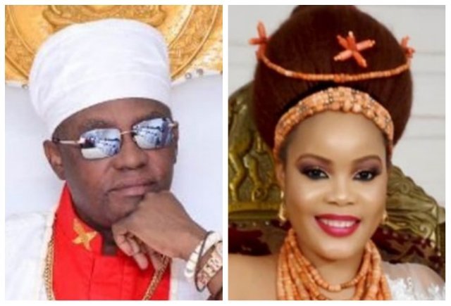 Oba of Benin's youngest wife gives birth to quadruplets