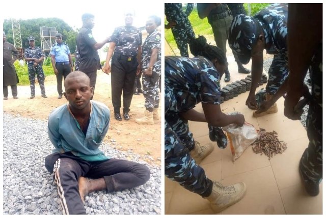 Man arrested with 53 empty magazines, 260 rounds of live ammunition in Nasarawa