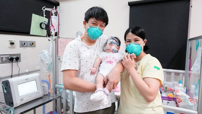 Smallest baby 'at birth' discharged after 13 months in hospital