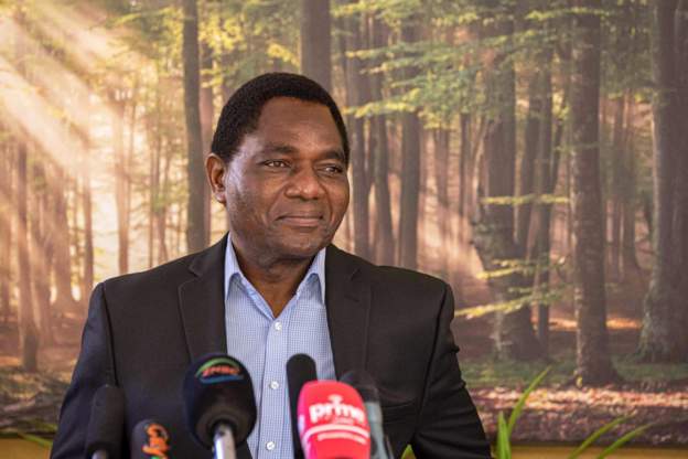 Zambia's new president sacks military and police chiefs