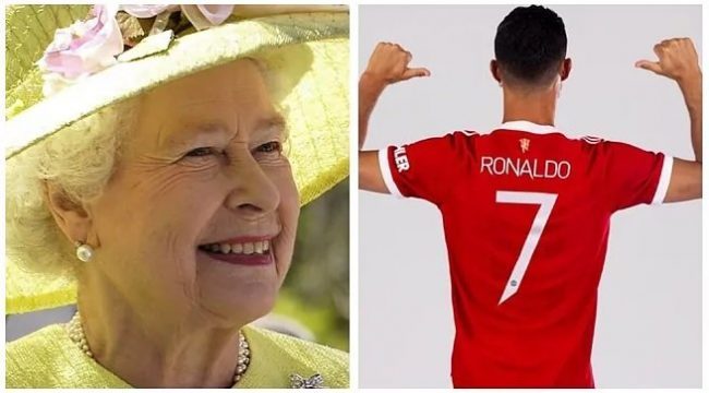 Did Queen Elizabeth ask for Cristiano Ronaldo's shirt?