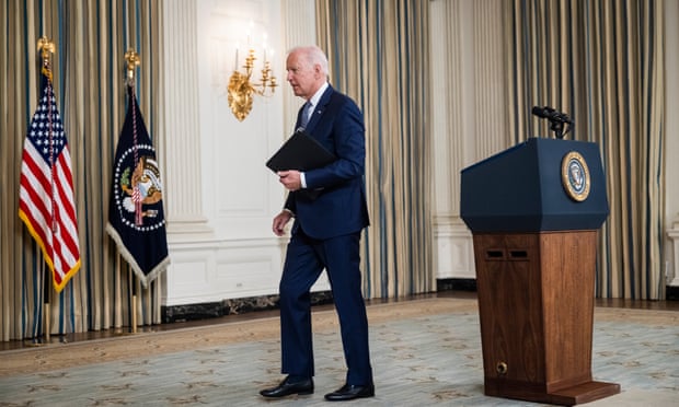 Joe Biden: ‘As the 20th anniversary of 9/11 approaches, the American people deserve to have a fuller picture of what their government knows about those attacks.’ Photograph: Jim Lo Scalzo/EPA