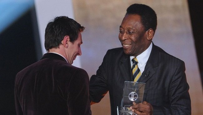 Pele congratulates Messi for new South American goals record