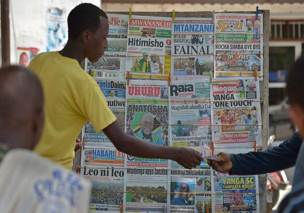 Tanzania suspends newspaper for 'misleading' headlines